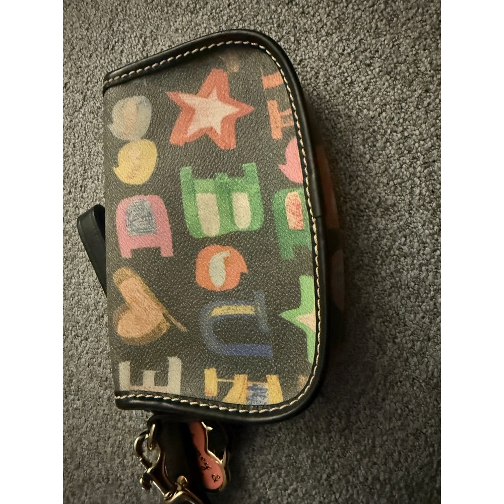 Kate Spade + Dooney & Bourke Wristlet Bundle | Glitter + Multicolor Set - Picture 12 of 13